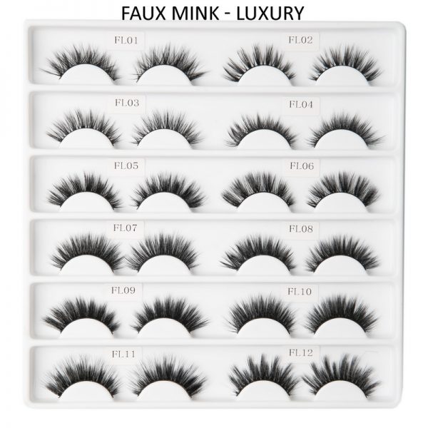 FAUX MINK Lashes-Luxury Collection