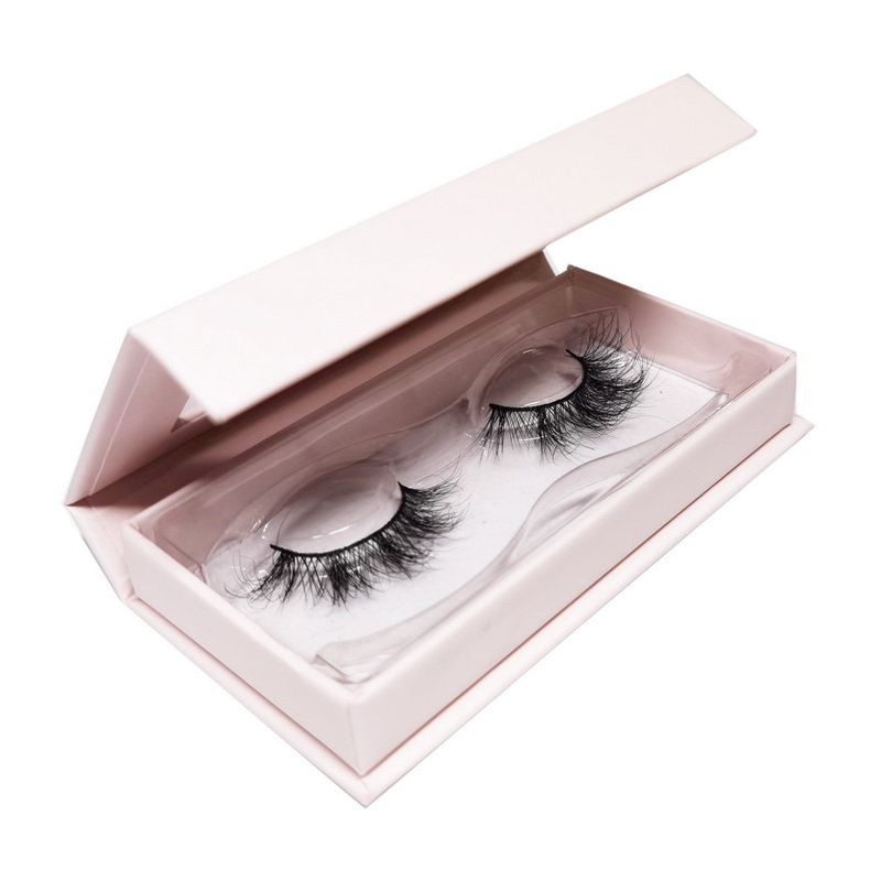 aurora lashes private label eyelashes box-baby pink