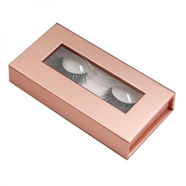 private label eyelashes box-Rose gold