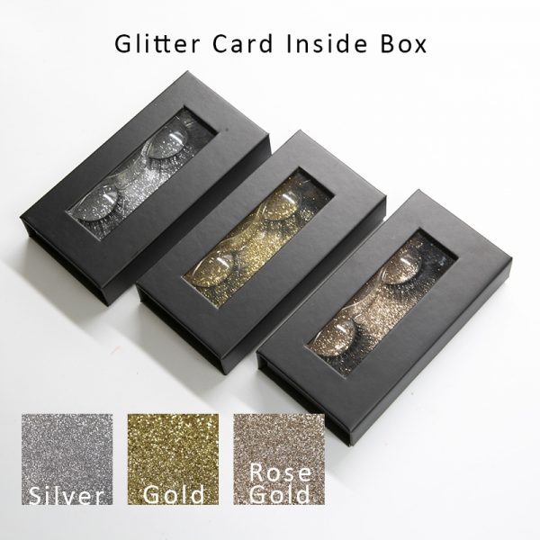 Glitter Paper inside box