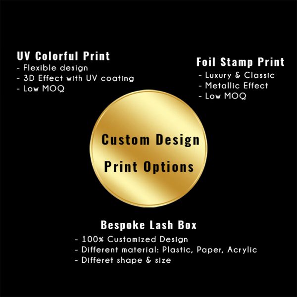 Private label Print options